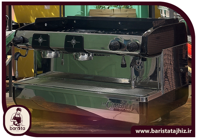 قیمت و خرید دستگاه اسپرسو ساز جیمبالی M24 دو گروپ