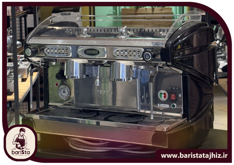 قیمت و خرید اسپرسوساز دو گروپ رویال LIRA S EL