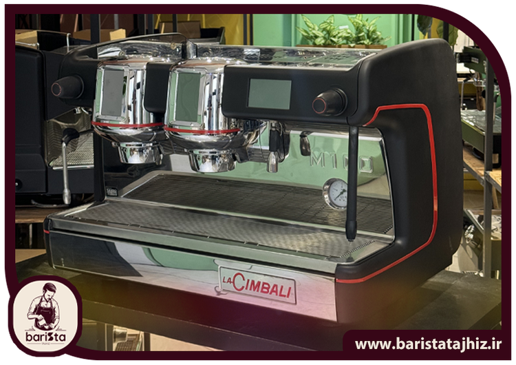 قیمت و خرید اسپرسو ساز دو گروپ جیمبالی m100 مدل HD