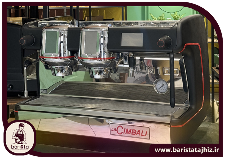 قیمت و خرید اسپرسو ساز جیمبالی m100 HD مولتی بویلر دو گروپ