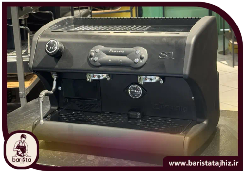 اسپرسو ساز لاسپازیاله مدل اس 1 دو گروپ www.baristatajhiz.ir