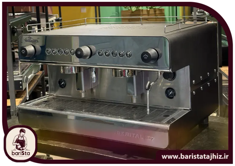 قیمت و خرید دستگاه اسپرسو Iberital مدل IB7 – دو گروپ