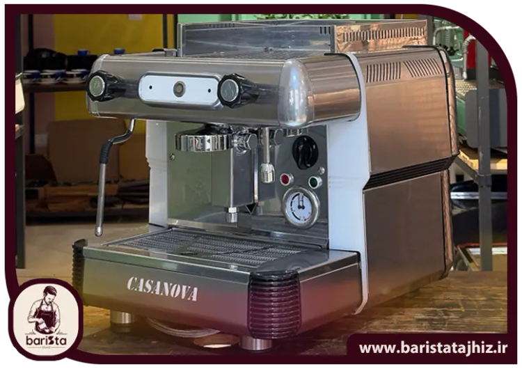 قیمت و خرید دستگاه اسپرسو صنعتی دست دوم رویال مدل کاسانوا 1 گروپ