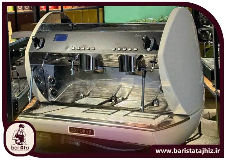 خرید اسپرسوساز صنعتی Expobar Carat دو گروپ
