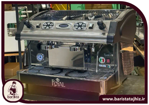 قیمت و خرید اسپرسو ساز صنعتی رویال مدل تکنیکا 2 گروپ