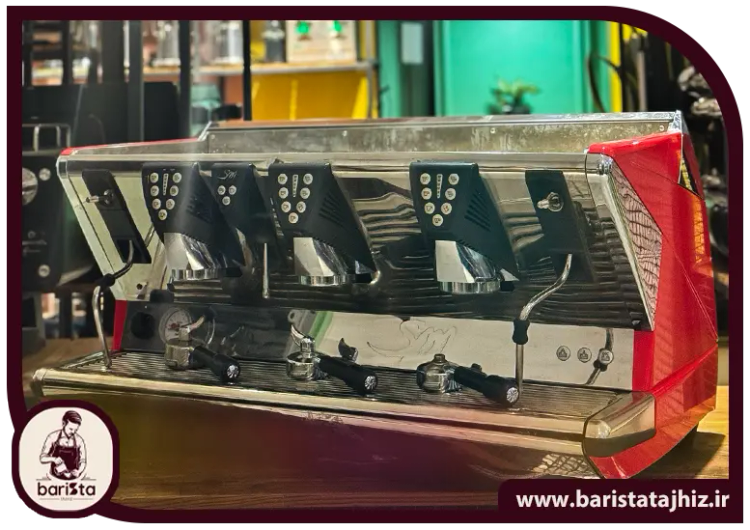 قیمت و خرید اسپرسو ساز صنعتی دست دوم سن مارکو 100E دو گروپ